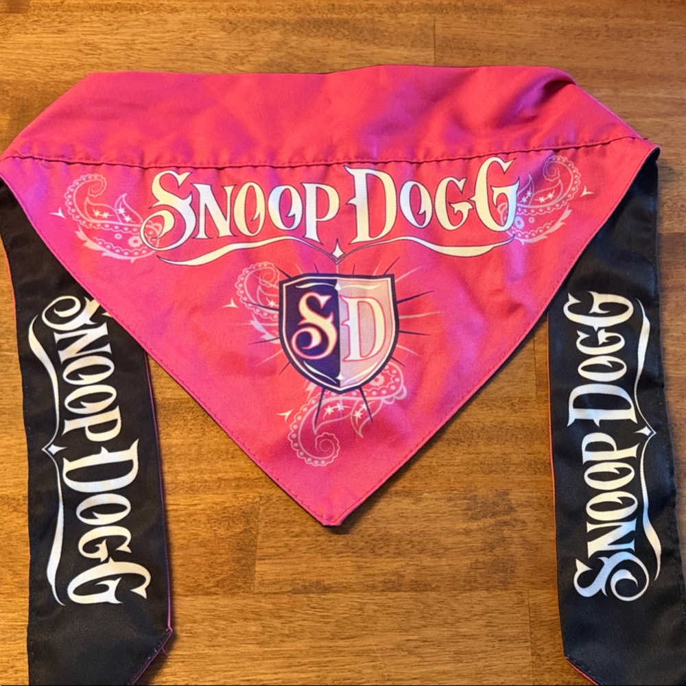 Snoop Dogg Pink Dog Bandana